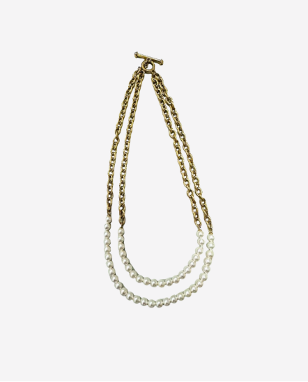 獨家/6mm雙鍊珍珠串項鍊