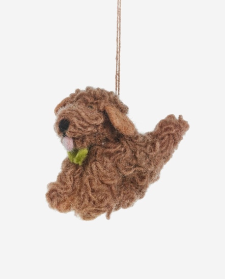 羊毛氈吊飾/可卡犬凱西